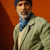 &SONS Scarves-Blue Ikat Scarf