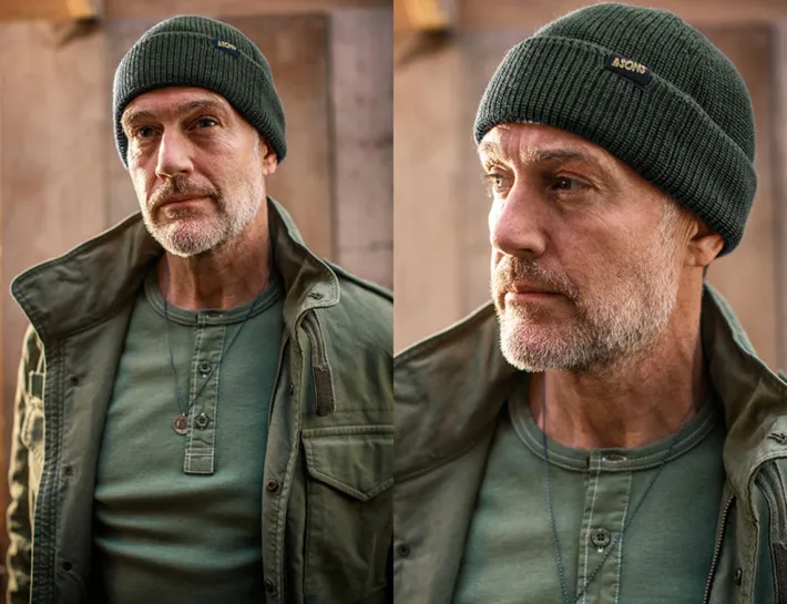 &SONS Knitwear-Forest Green Atlantic Watch Cap / Beanie