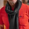 &SONS Knitwear-Outlaw Scarf Black