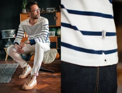 &SONS Tops-21 Breton Long Sleeve Top
