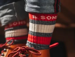 &SONS Footwear-Baseline Socks Grey