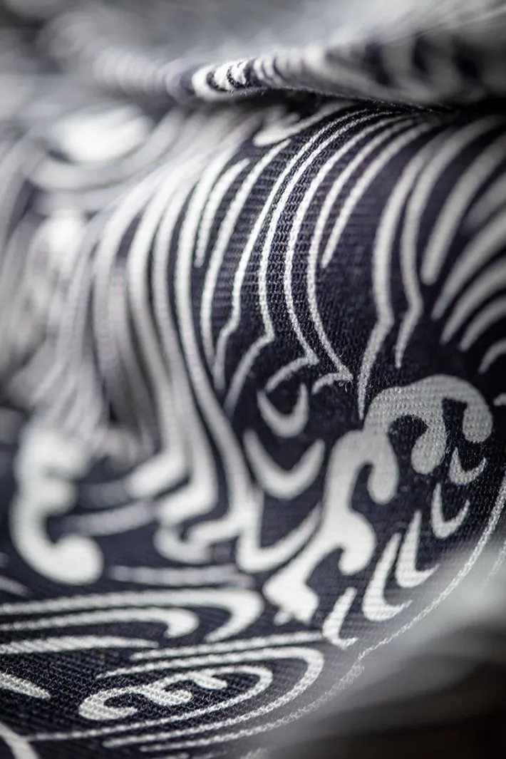 &SONS Scarves-Blue Waves Scarf