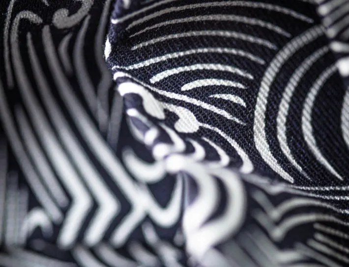 &SONS Scarves-Blue Waves Scarf