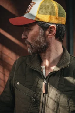 &SONS Headwear-Hardwear Trucker Cap Yellow