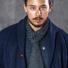 &SONS Scarves-Midnight Black Dot Scarf