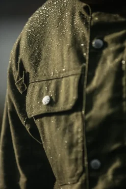 &SONS Jackets & Coats-Noah Cagoule Army Green