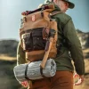 &SONS Leather Goods-Nordic Rucksack Tan