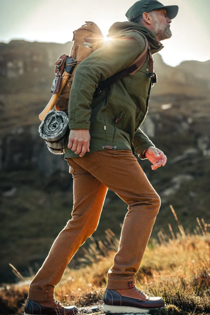 &SONS Leather Goods-Nordic Rucksack Tan